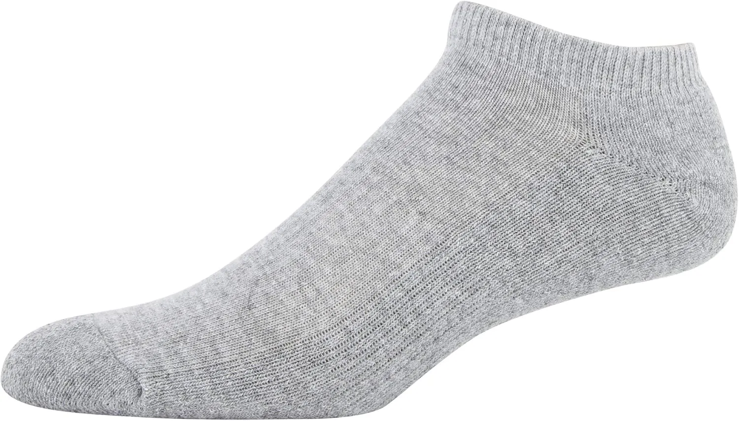Gildan Men's Active Cotton No Show Socks, 10-Pairs