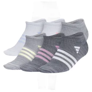 Girl's Adidas No show 6PK Sock