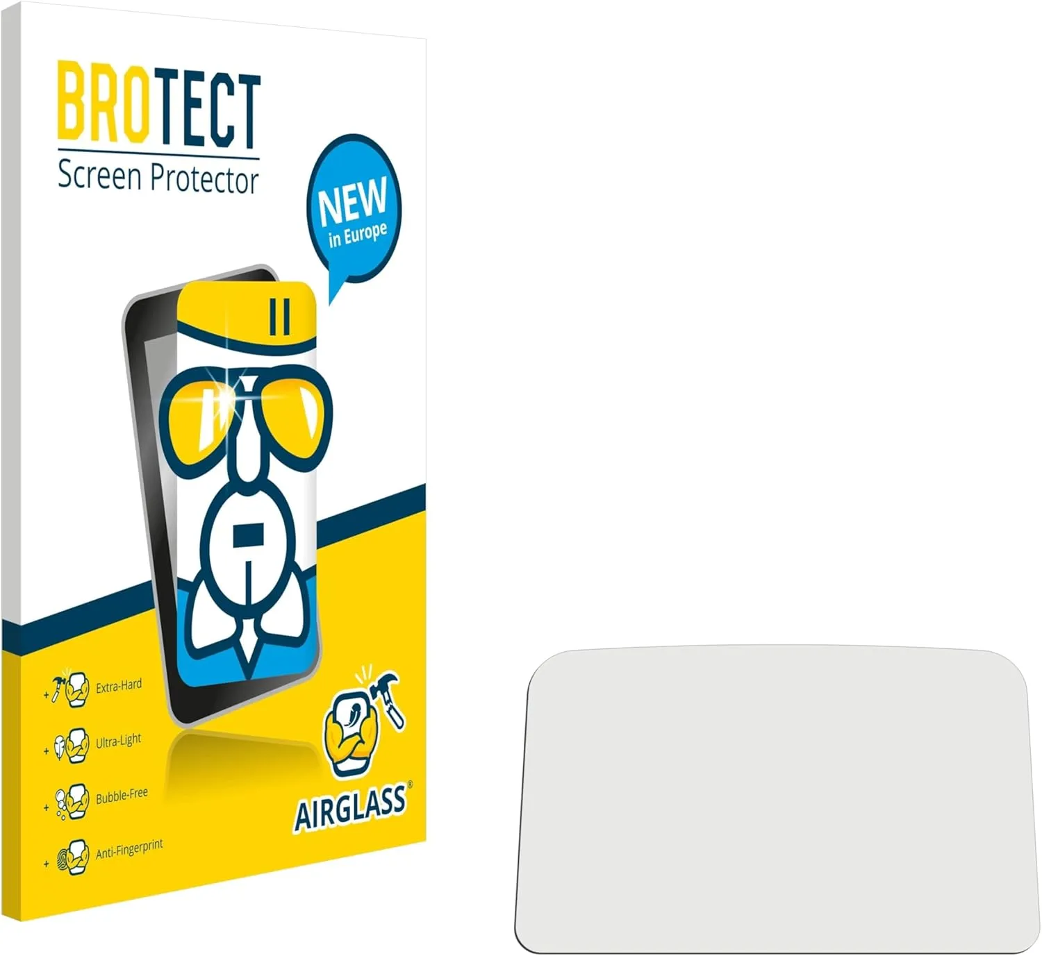 Glass Screen Protector Film Compatible with PowaKaddy C2 Compact - Glass-Foil 9H Protection [Scratch Resistant, High Clarity]