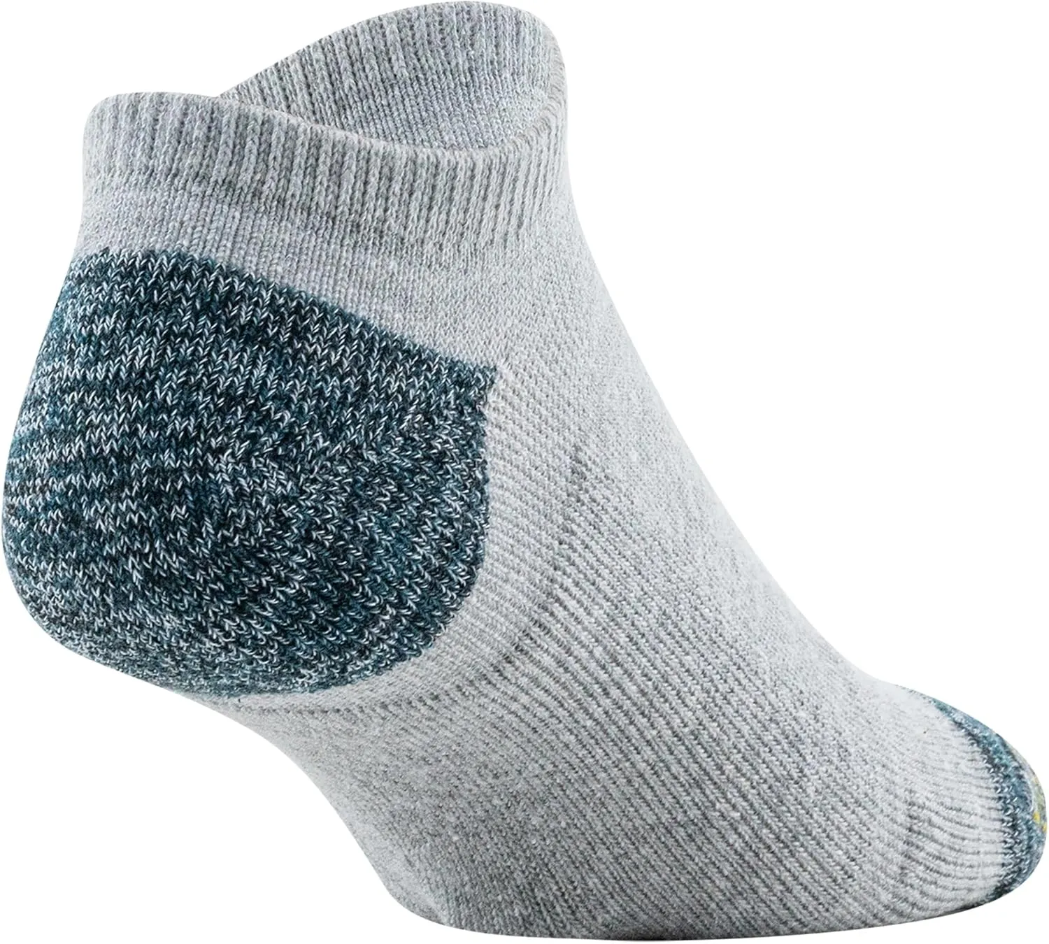 GOLDTOE Men's FIT TEC Cushion No Show Socks, 6-Pairs