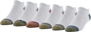 GOLDTOE Men's FIT TEC Cushion No Show Socks, 6-Pairs