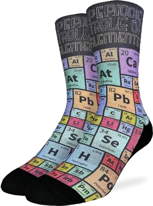 Good Luck Sock Men's Math & Science Socks, Adult