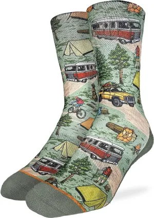 Good Luck Sock Men's Nature & Outdoor Hobbies Socks, Adult