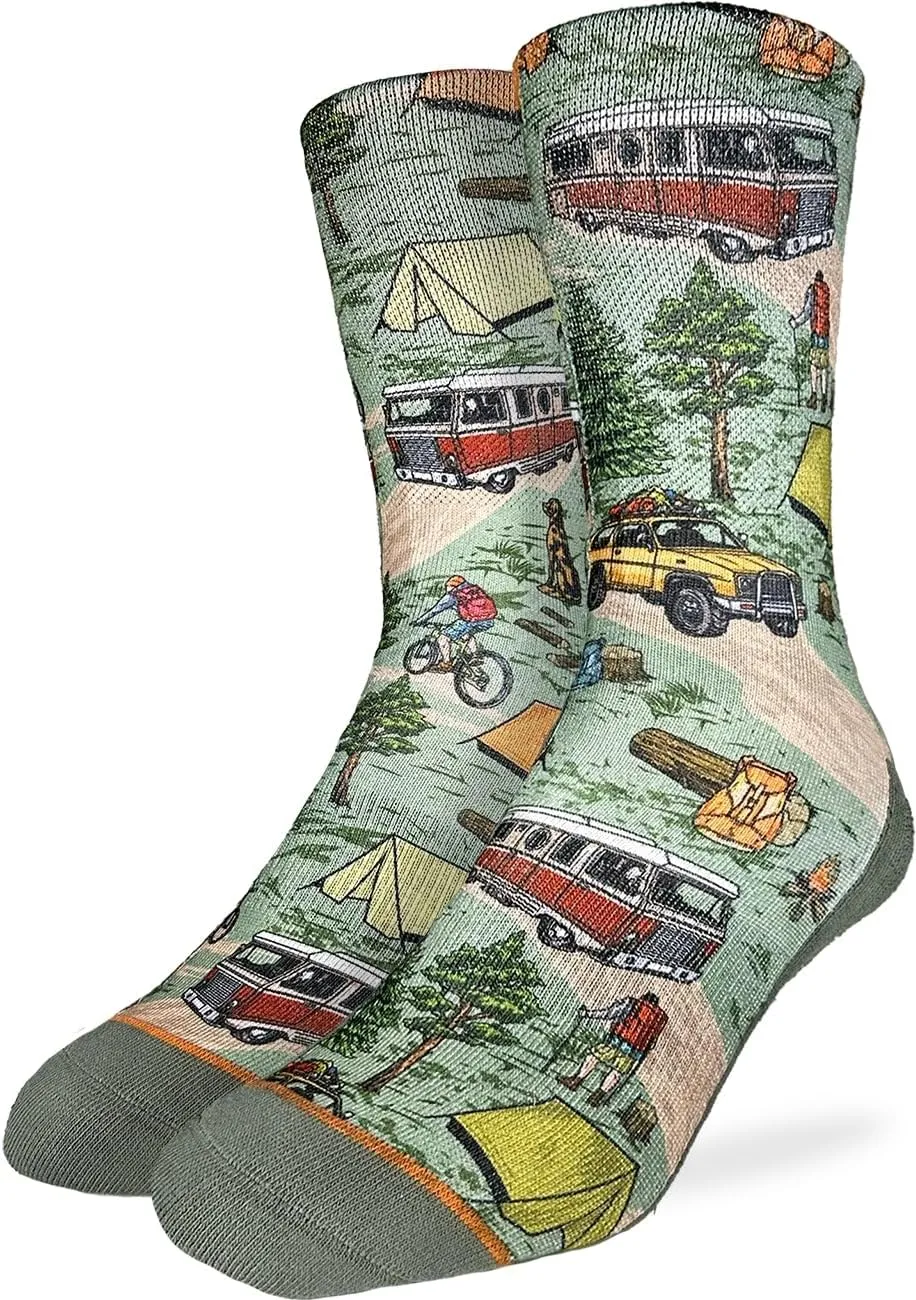 Good Luck Sock Men's Nature & Outdoor Hobbies Socks, Adult