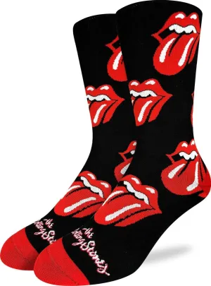 Good Luck Sock Men's The Rolling Stones Socks, Adult