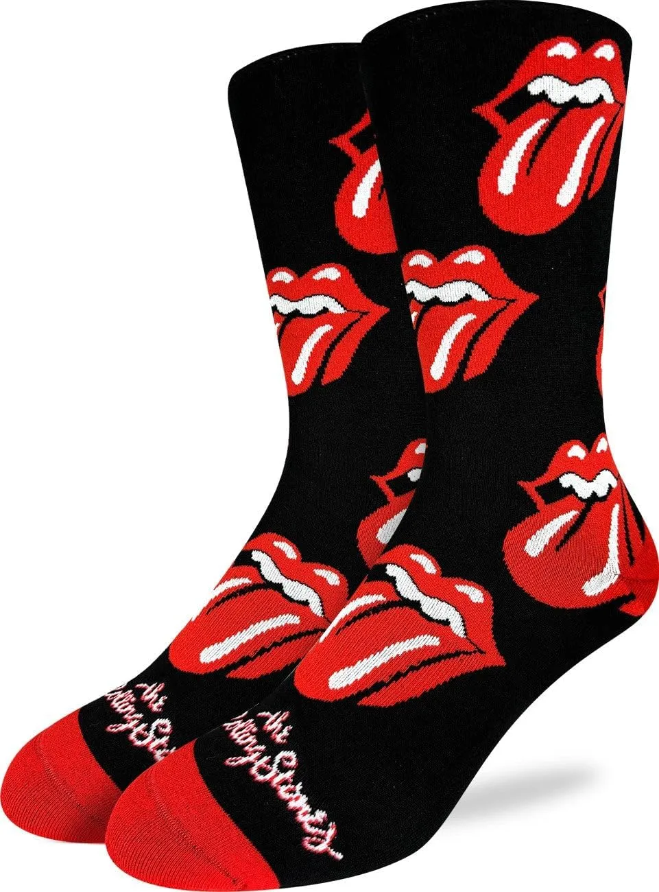 Good Luck Sock Men's The Rolling Stones Socks, Adult
