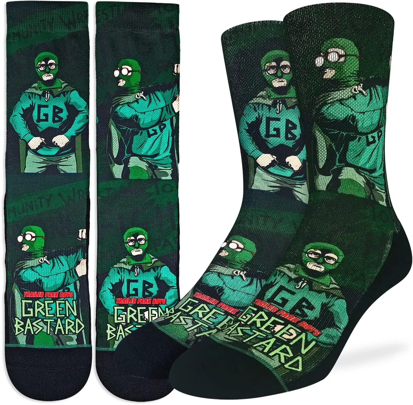 Good Luck Sock Men's Trailer Park Boys Socks, Adult