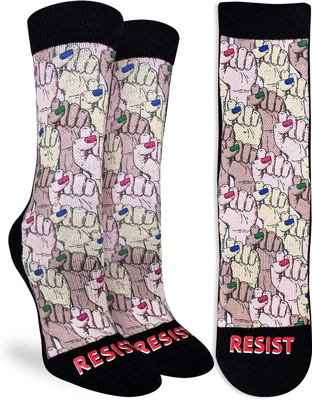 Good Luck Sock Women's Rosie the Riveter Socks, Adult