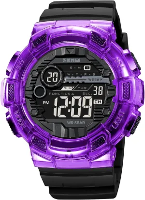 Gosasa Fashion Multifunction Watch for Men Big Dial Outdoor Sport Men's Digital Watches Date Casual Male Wristwatch Waterproof LED Back Light