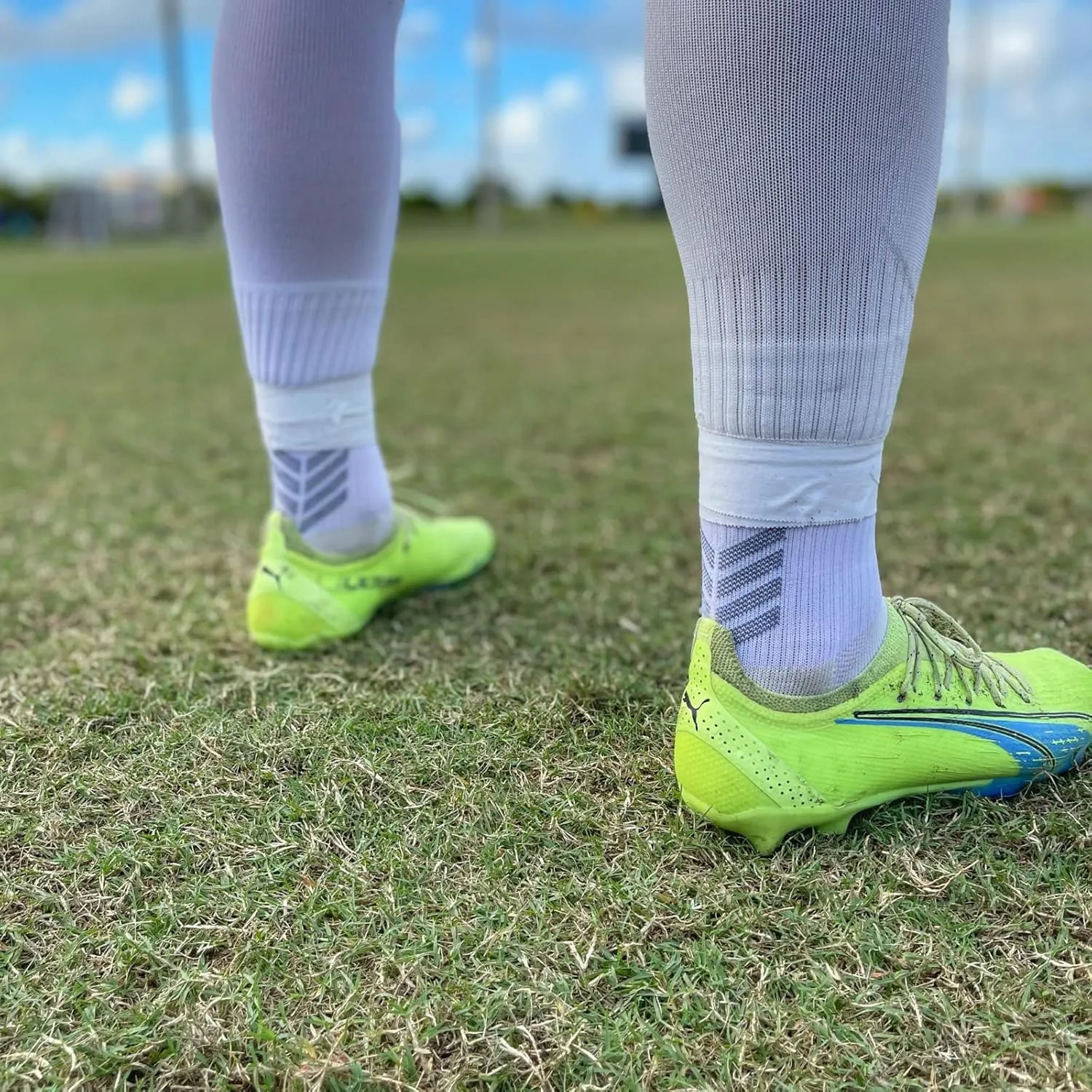 Grip Socks for Soccer for Men & Women - Non Slip Soccer Grip Socks - Athletic Football Sock with Advanced Grips