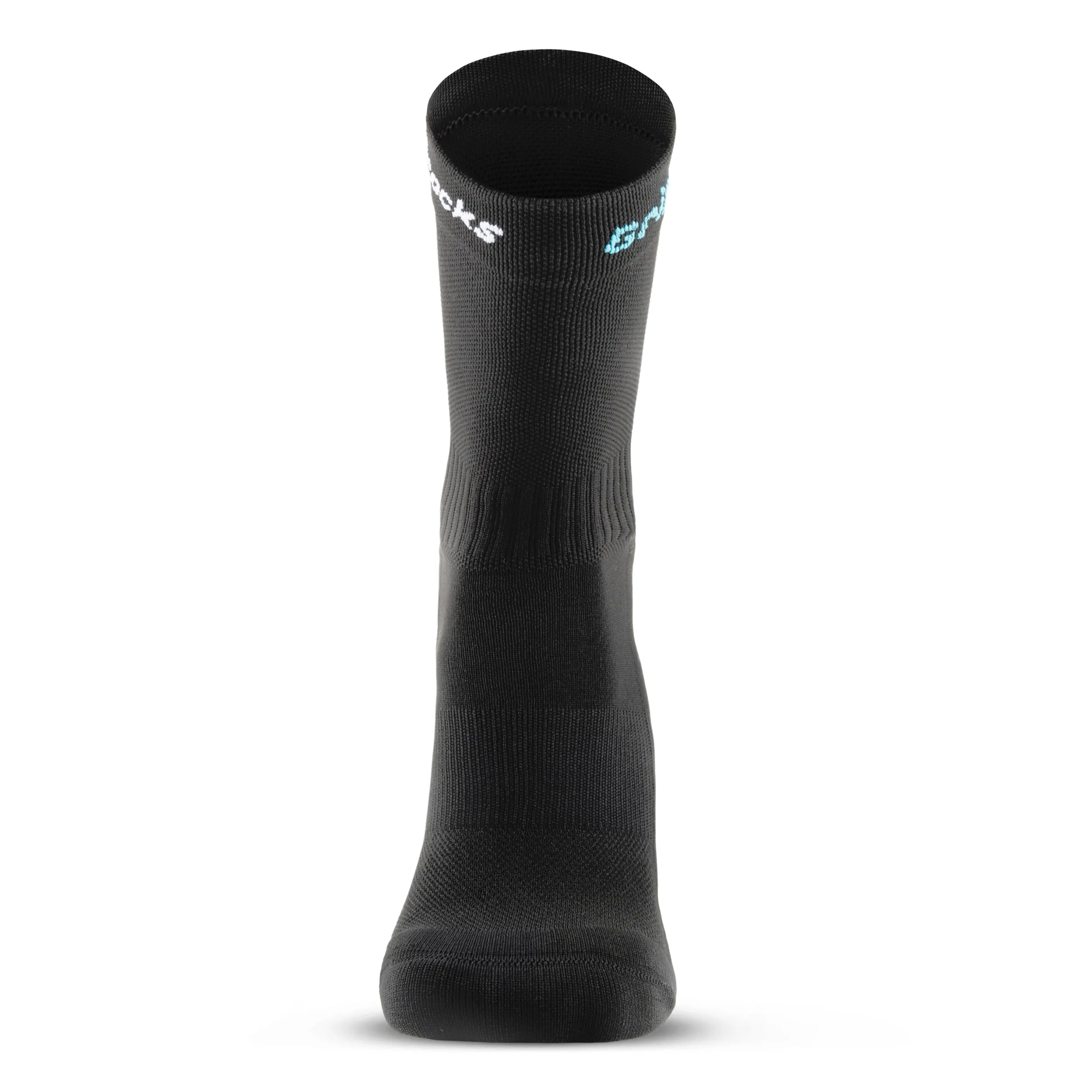 GripSocks for Soccer - Crew Height - Black
