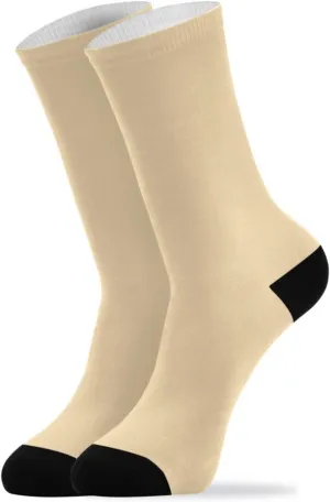 GuoChe Lime Green Green 1-2 Pairs Cute Patterned Socks Warm Crew Socks