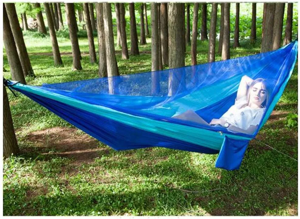 Hammock,hamock,Camping Hammocks,Camping Hammock with Mosquito Net,Ultra-Lightweight Outdoor Travel Hammocks for Camping Hiking Backpacking