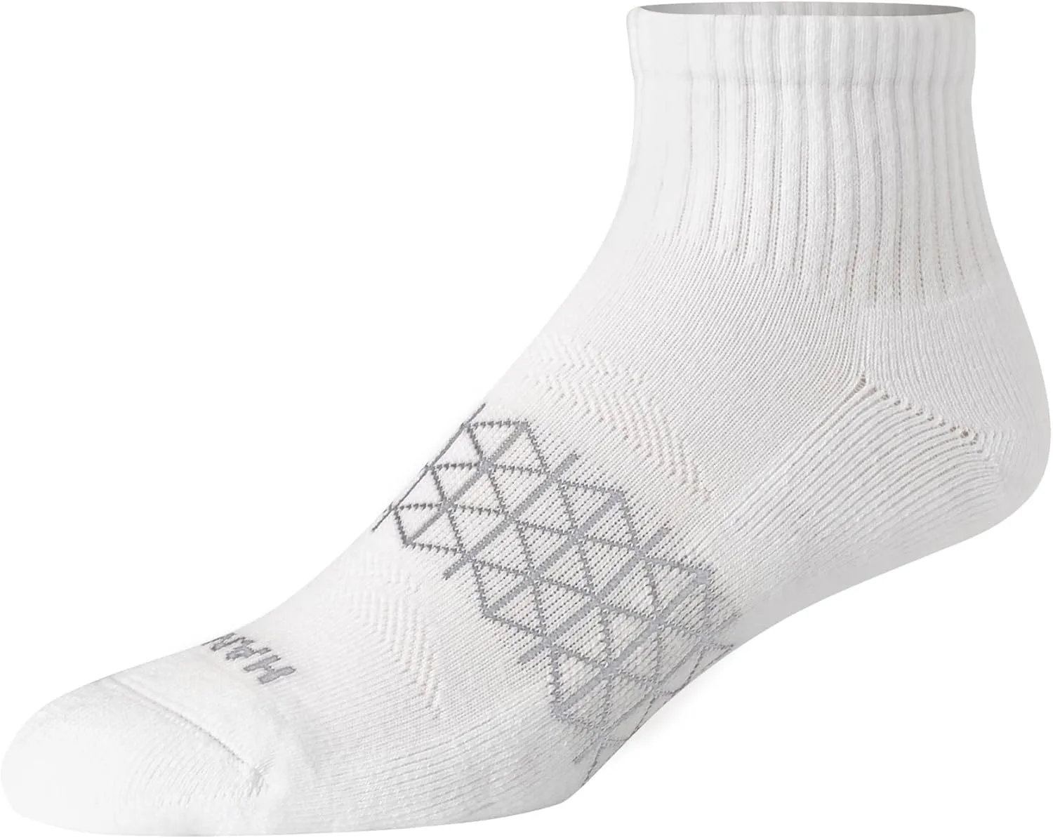 Hanes Men's Absolute Active Cushioned Ankle, Moisture Wicking Socks, Seamless Toe, 4-Pack