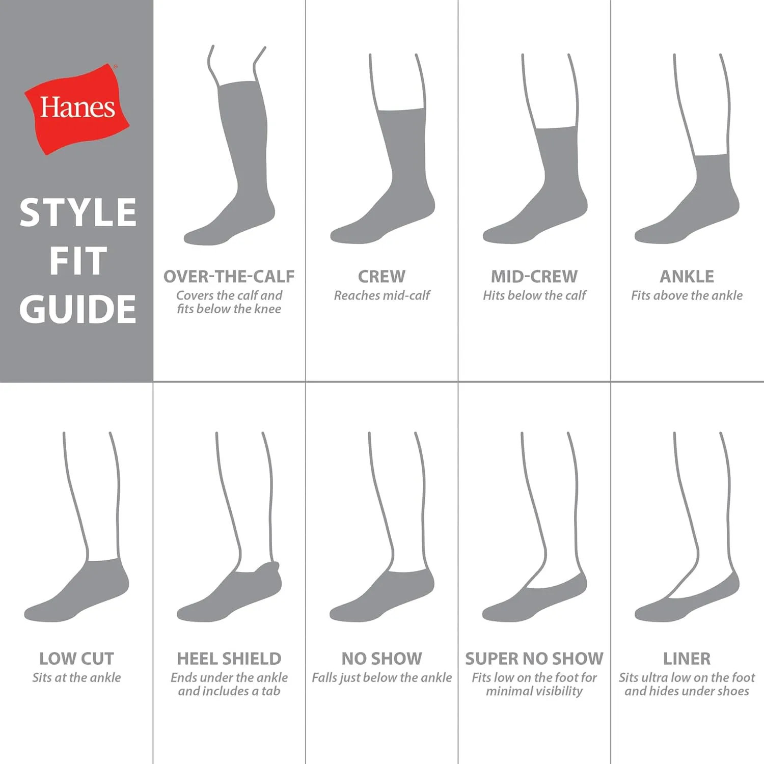 Hanes Women's 6-Pair Comfort Fit Ankle Socks