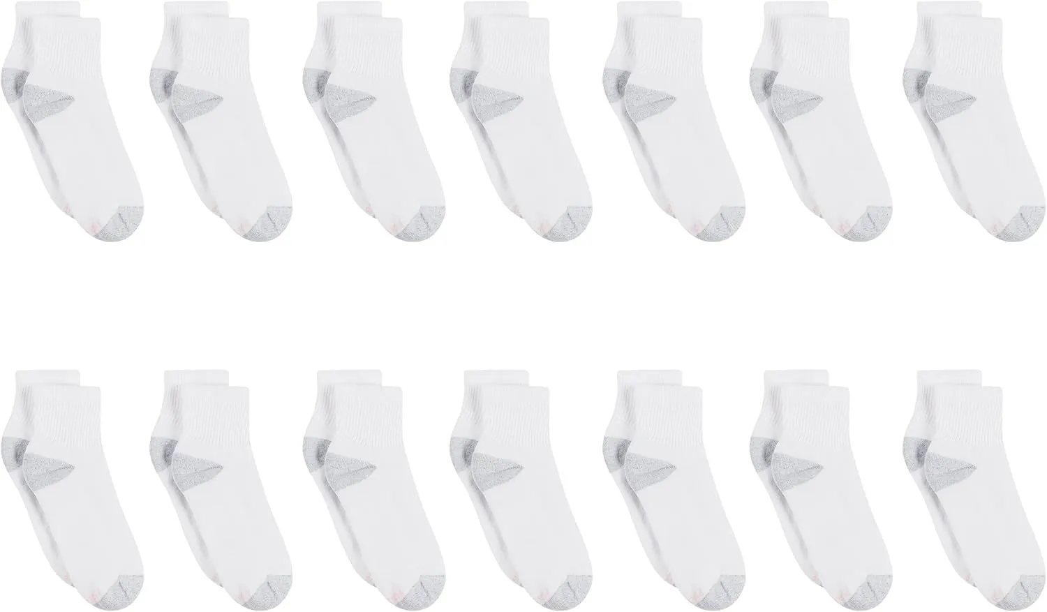 Hanes Women's Value, Ankle Soft Moisture-wicking Socks, Available in 10 and 14-packs