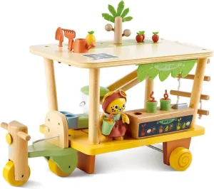 Hape Clio's Bio Juice Cart Toy