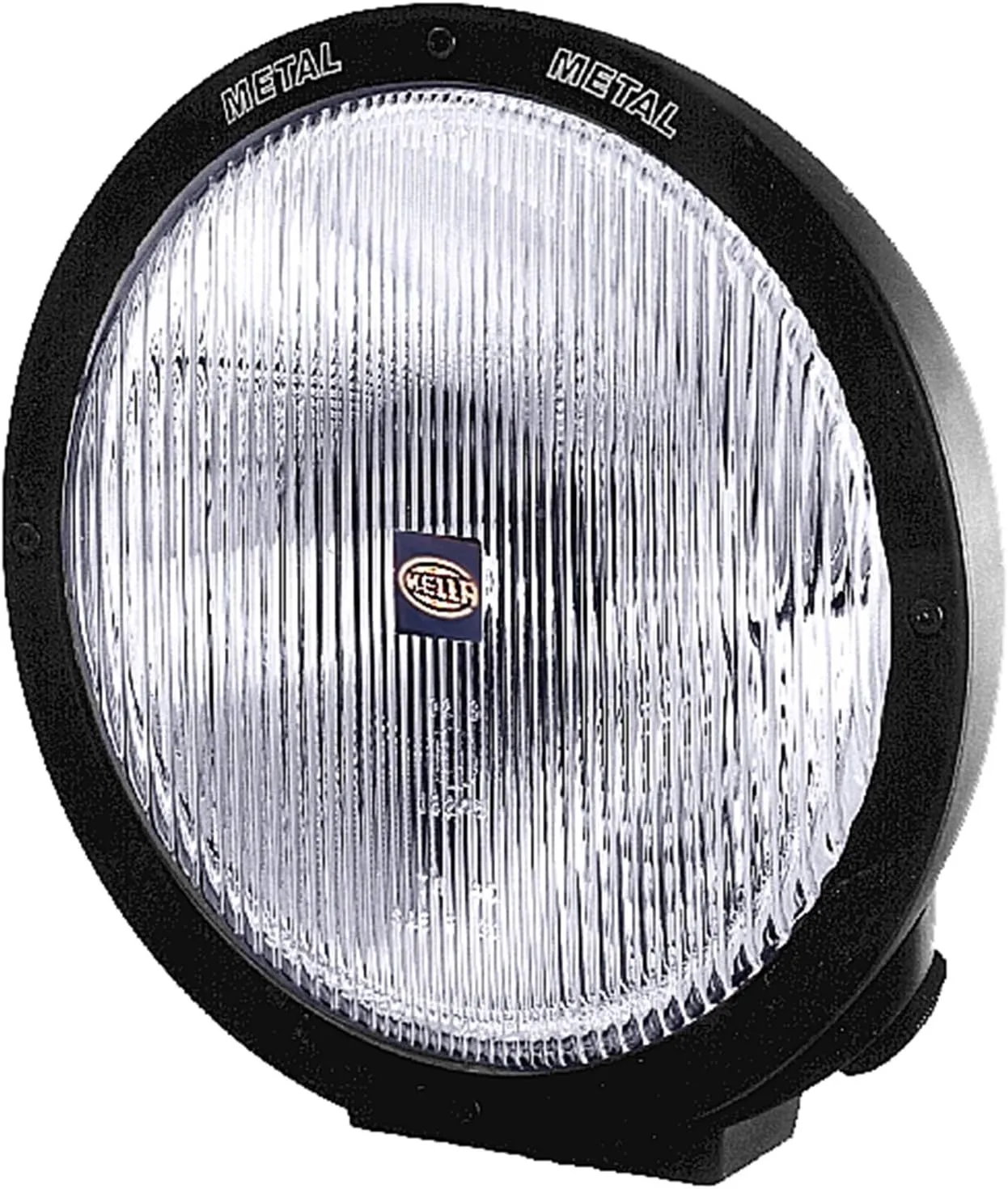 HELLA H12560021 Rallye 4000 Series 12V/100W Halogen Euro Beam Lamp - Black Housing , White