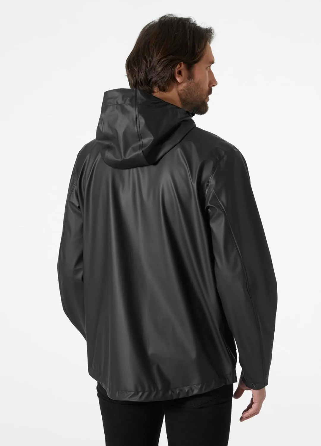 Helly-Hansen mens Moss Hooded Waterproof Windproof Raincoat Jacket