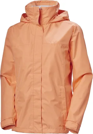 Helly-Hansen Women's Aden Waterproof Windproof Breathable Packable Hood Rain Coat Jacket
