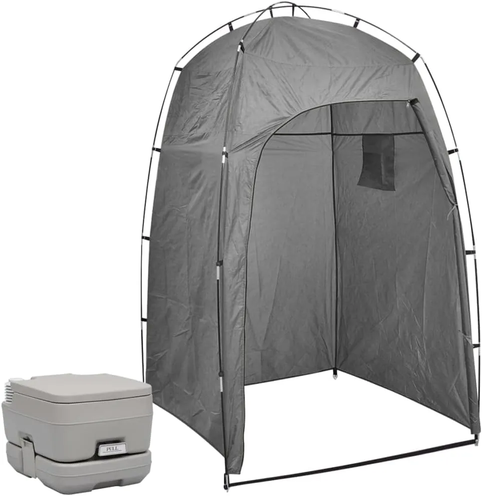 Home Furniture Portable Camping Toilet with Tent 10 10 L