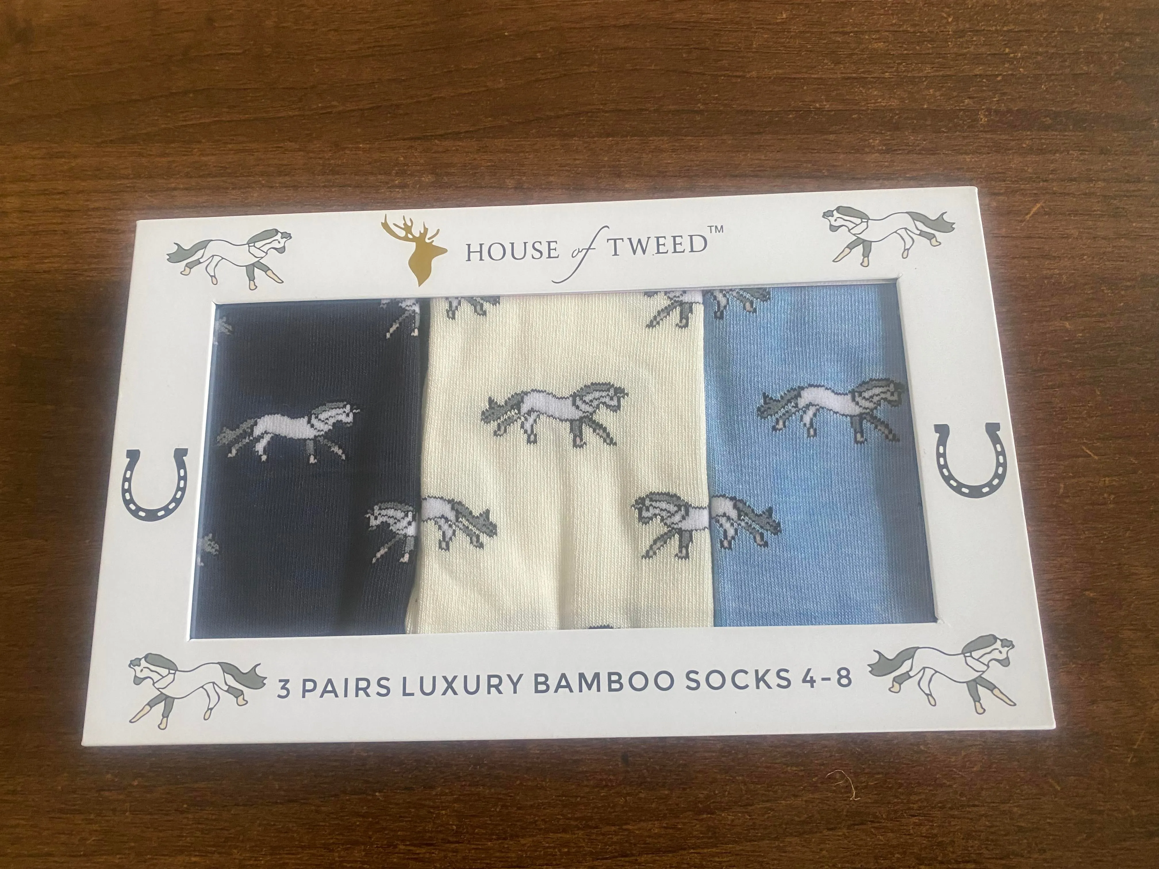 House of Tweed Luxury Ladies Bamboo Gift Novelty Socks