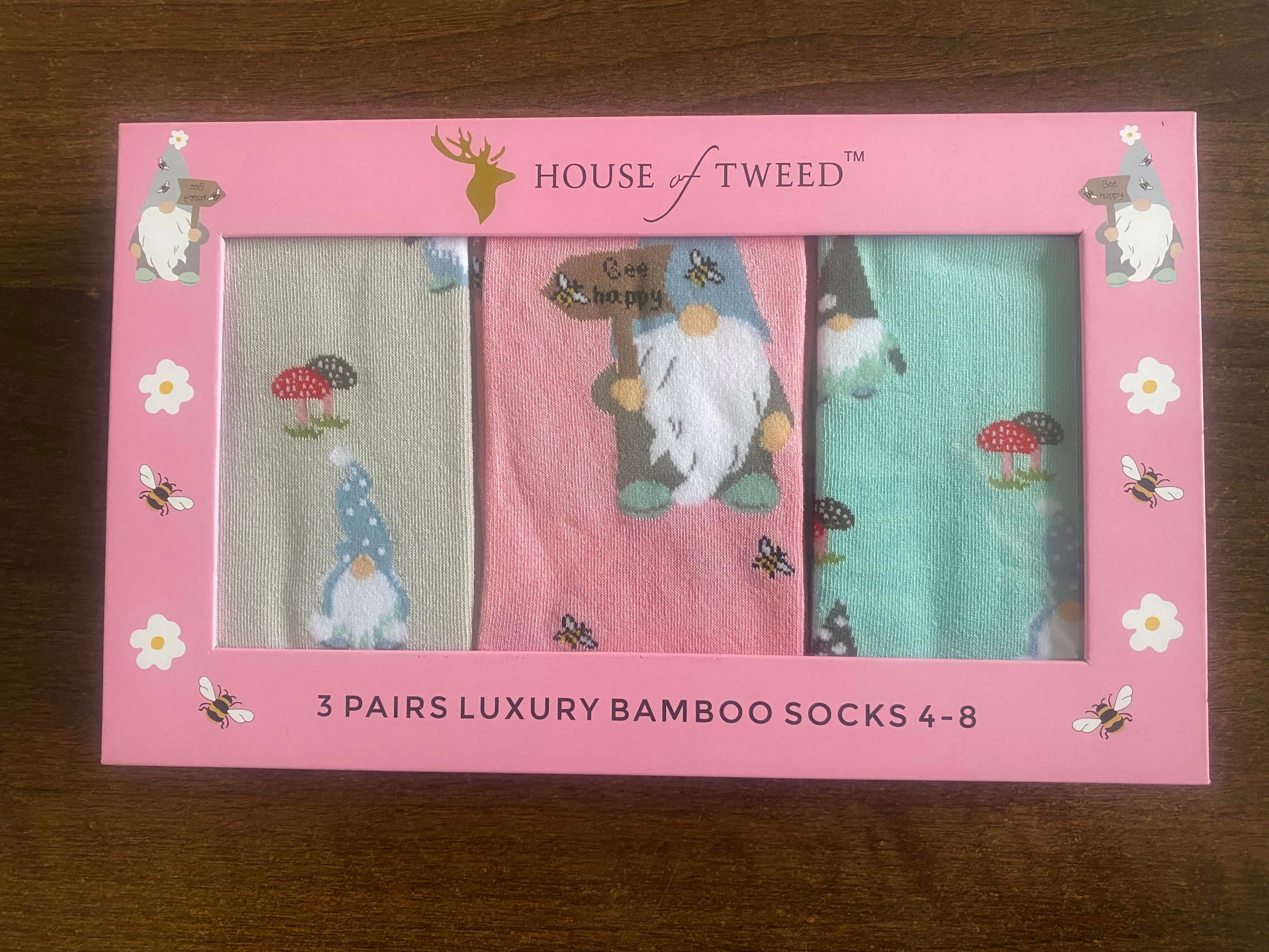 House of Tweed Luxury Ladies Bamboo Gift Novelty Socks