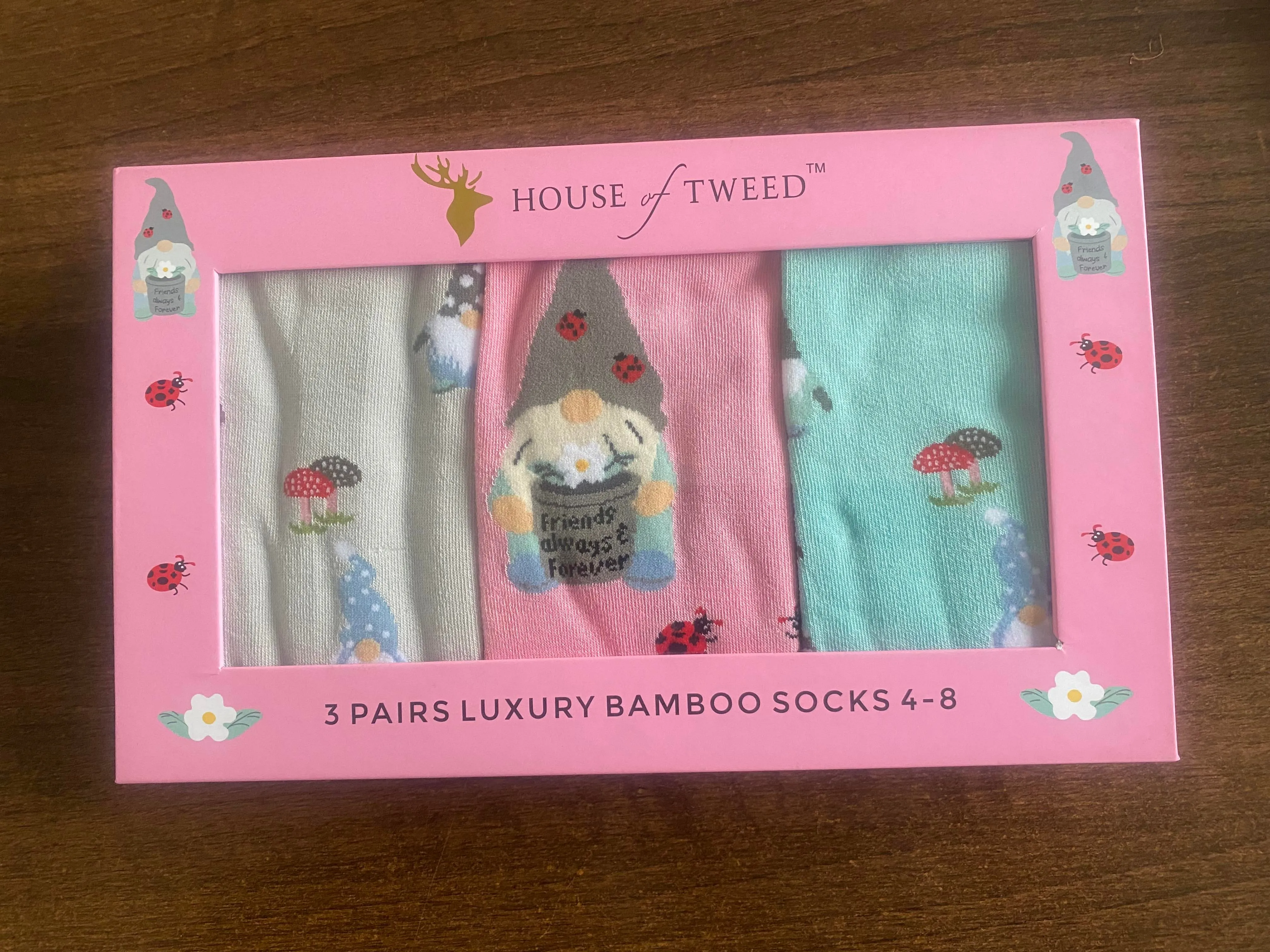 House of Tweed Luxury Ladies Bamboo Gift Novelty Socks