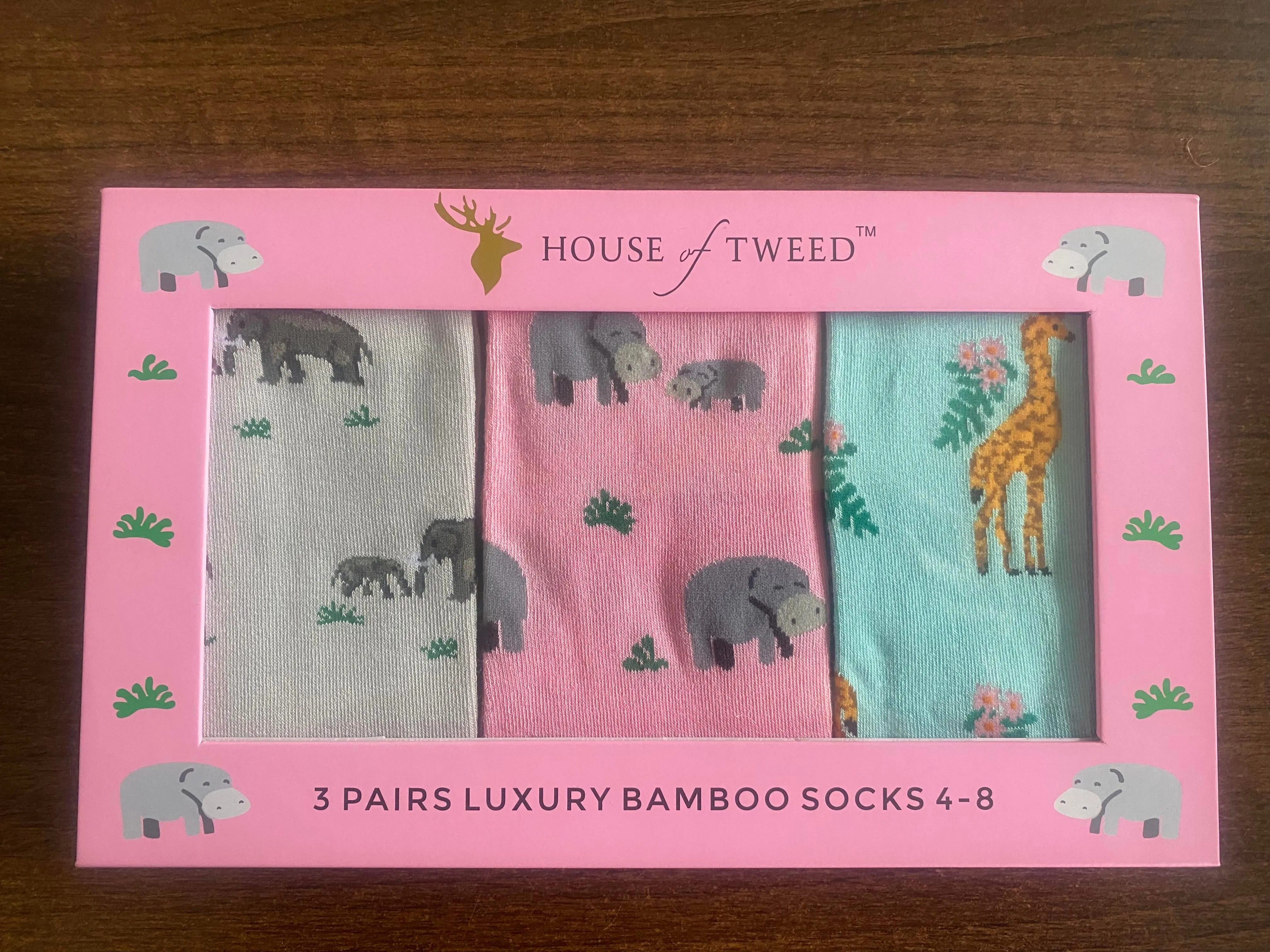 House of Tweed Luxury Ladies Bamboo Gift Novelty Socks