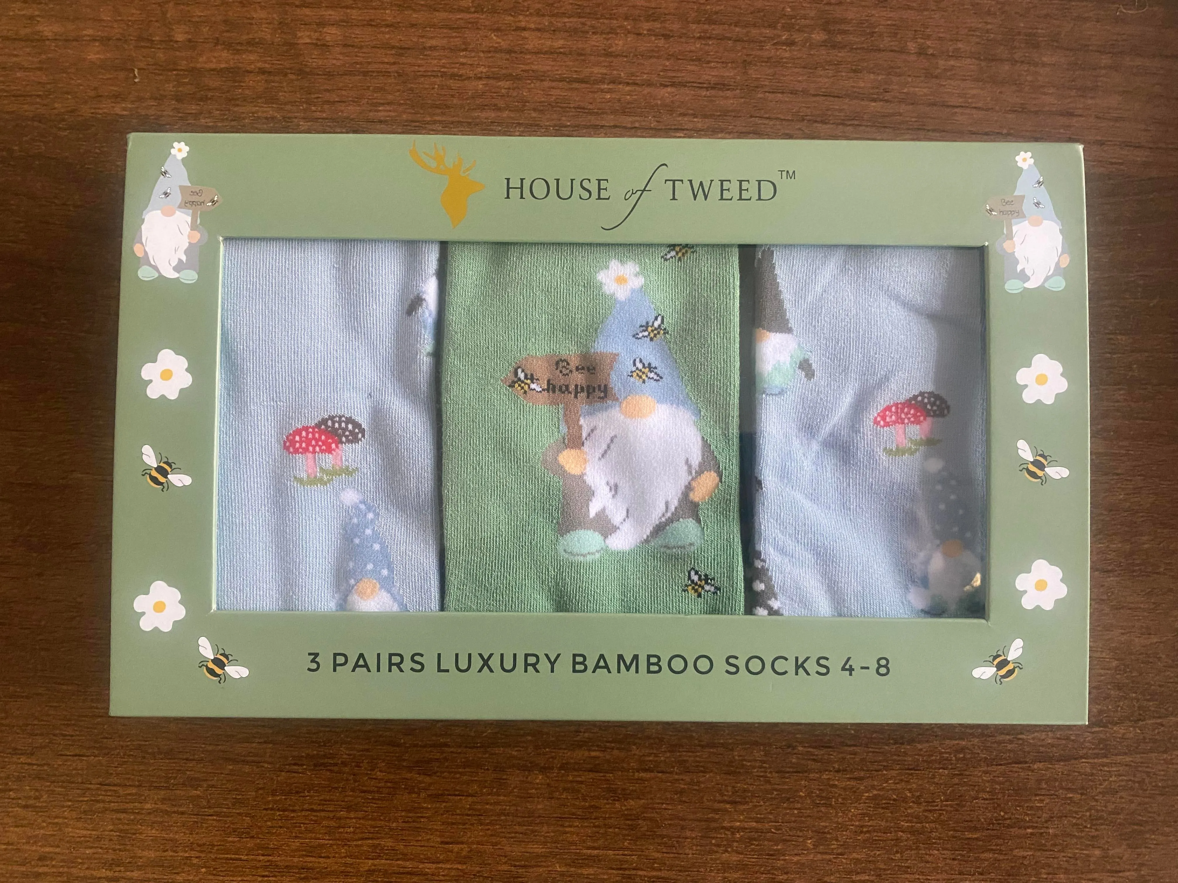 House of Tweed Luxury Ladies Bamboo Gift Novelty Socks
