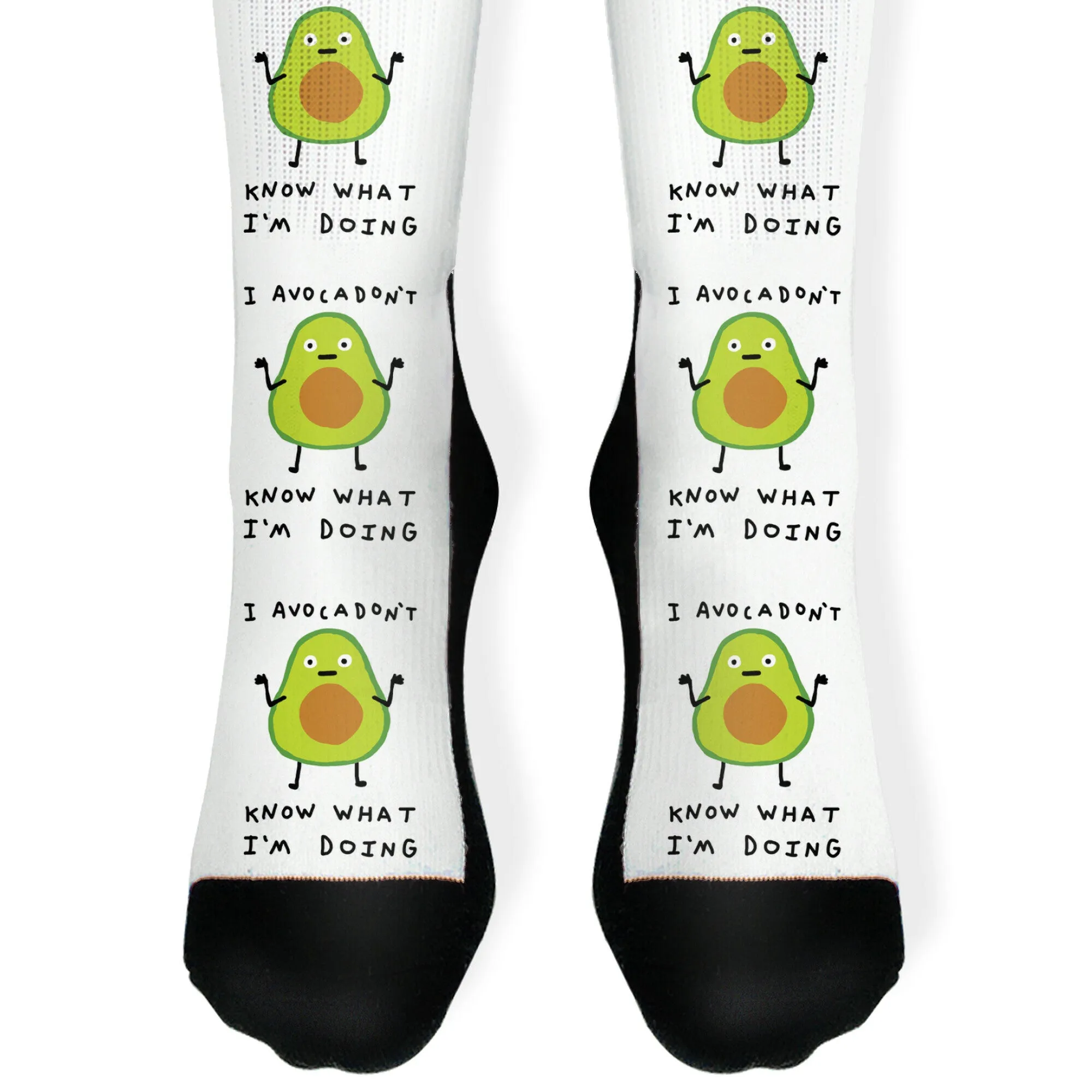 I Avocadon't Know What I'm Doing Socks