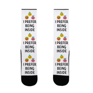 I Prefer Being Inside Socks
