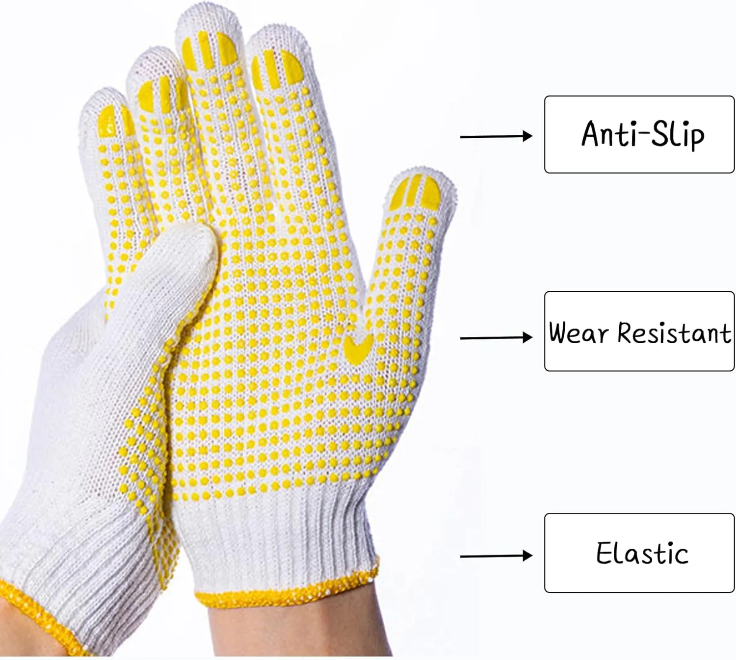 Indoor Outdoor Climbing Rope, Static Rock Climbing Rope for Escape Rope, Ice Climbing Equipment, Fire Safety Rescue Rope, with Non Slip Gloves