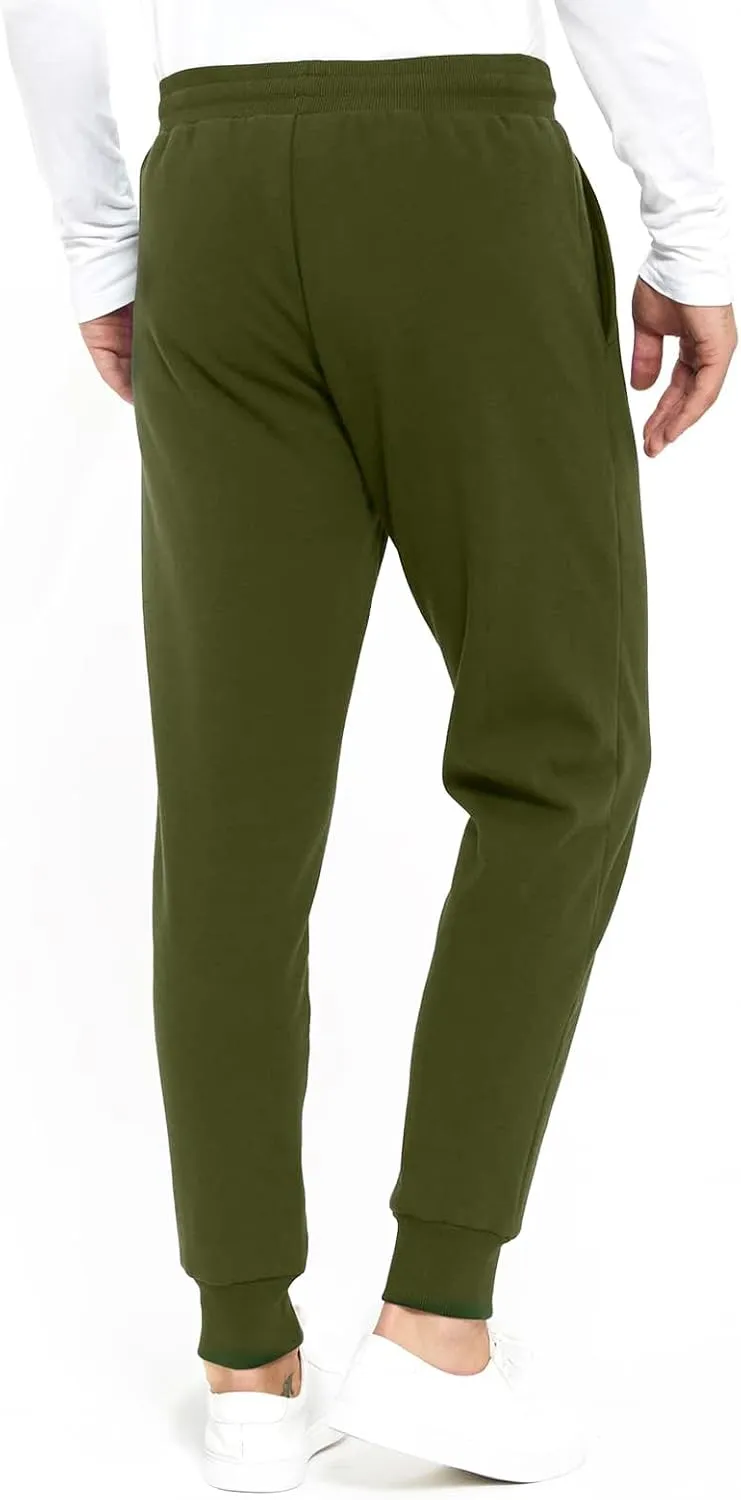 Inno Men's 30" 32" 34" 36" 38" Sherpa Fleece Lined Jogger Pants Warm Sweatpants Thermal Winter Athletic Lounge Short Tall