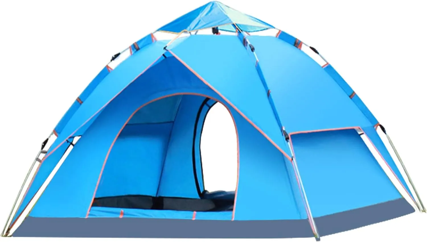 Instant Pop Up Tent for 3-4 Person Automatic Tent Dome Tent Double Layer Waterproof Family Tent for Hiking Backpacking Beach,Instant pop up Tent