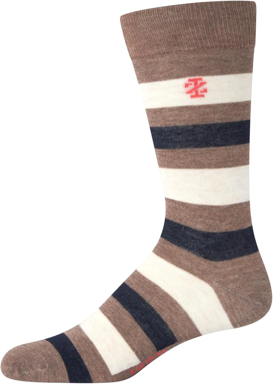 IZOD Men's Dress Socks - 7 Pack Lightweight Comfort Stretch Stay Up Cuff Mid-Calf Crew Socks - Dress Socks for Men (6-12.5)