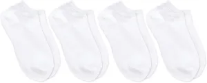 Jefferies Socks Boys Girls Rayon Derived From Bamboo School Uniform Sport Low Cut Liner Socks 4 Pair Pack