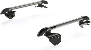 JK 2-Door Nebo Roof Rack Main Rail Kit - Silver