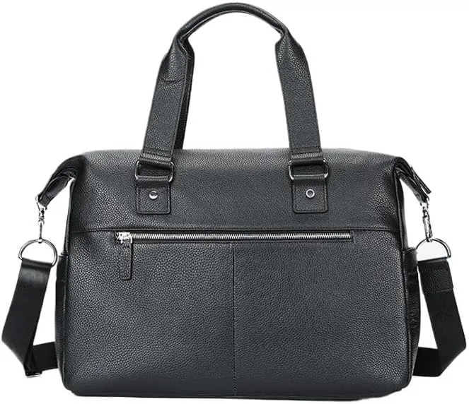 JSEIAJB First Layer Cowhide Travel Bag Storage Bag Portable Travel Duffel Bag