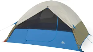 Kelty Ashcroft Camp Tent - 1, 2 or 3 Person Camping Shelter with Full Coverage Rainfly, Lightweight Aluminum Poles, Camping Backpacking Festival Shelter
