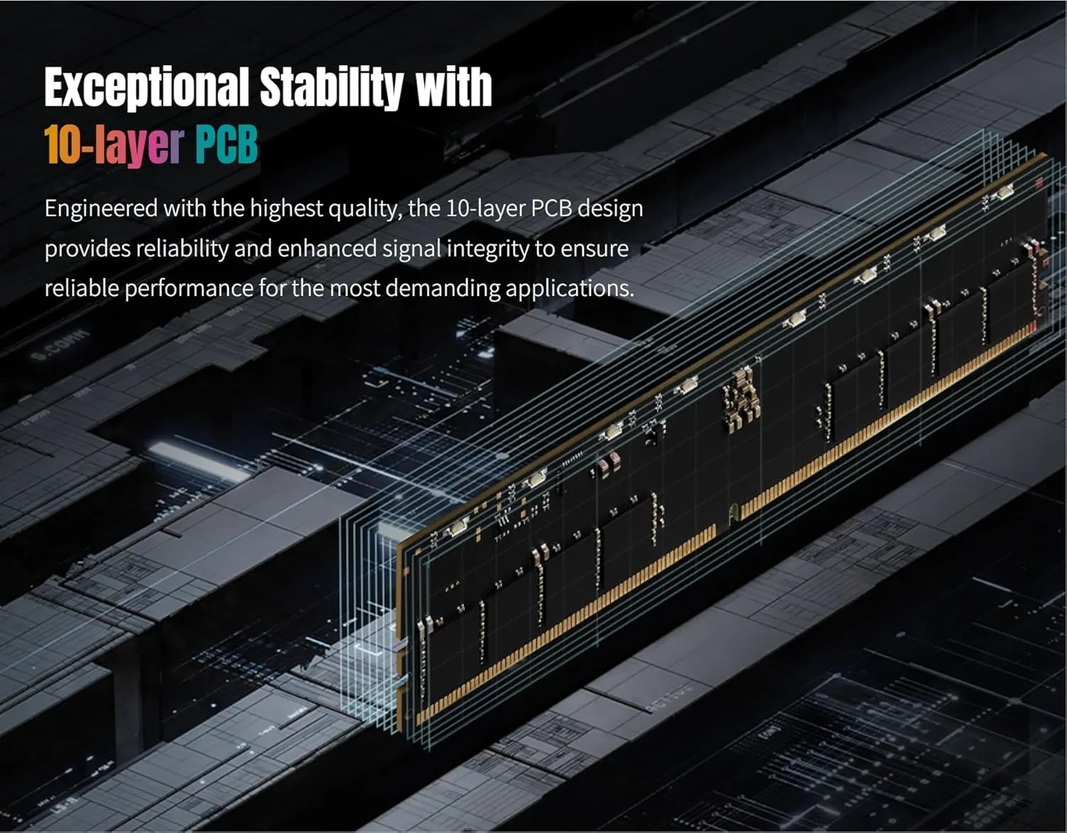 KLEVV Urbane V RGB DDR5 32GB (2x16GB) 6000MHz CL30 A-DIE 1.35V Gaming Desktop Ram Memory SK Hynix Chip XMP 3.0 / AMD Expo Ready (KD5AGUA80-60A300M)