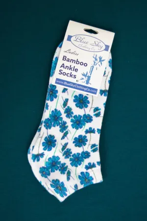 Ladies Bamboo Ankle Socks