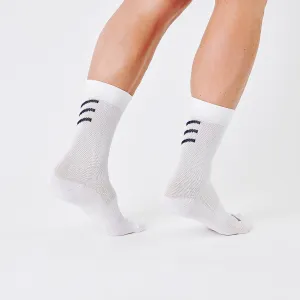 Logo Sock White