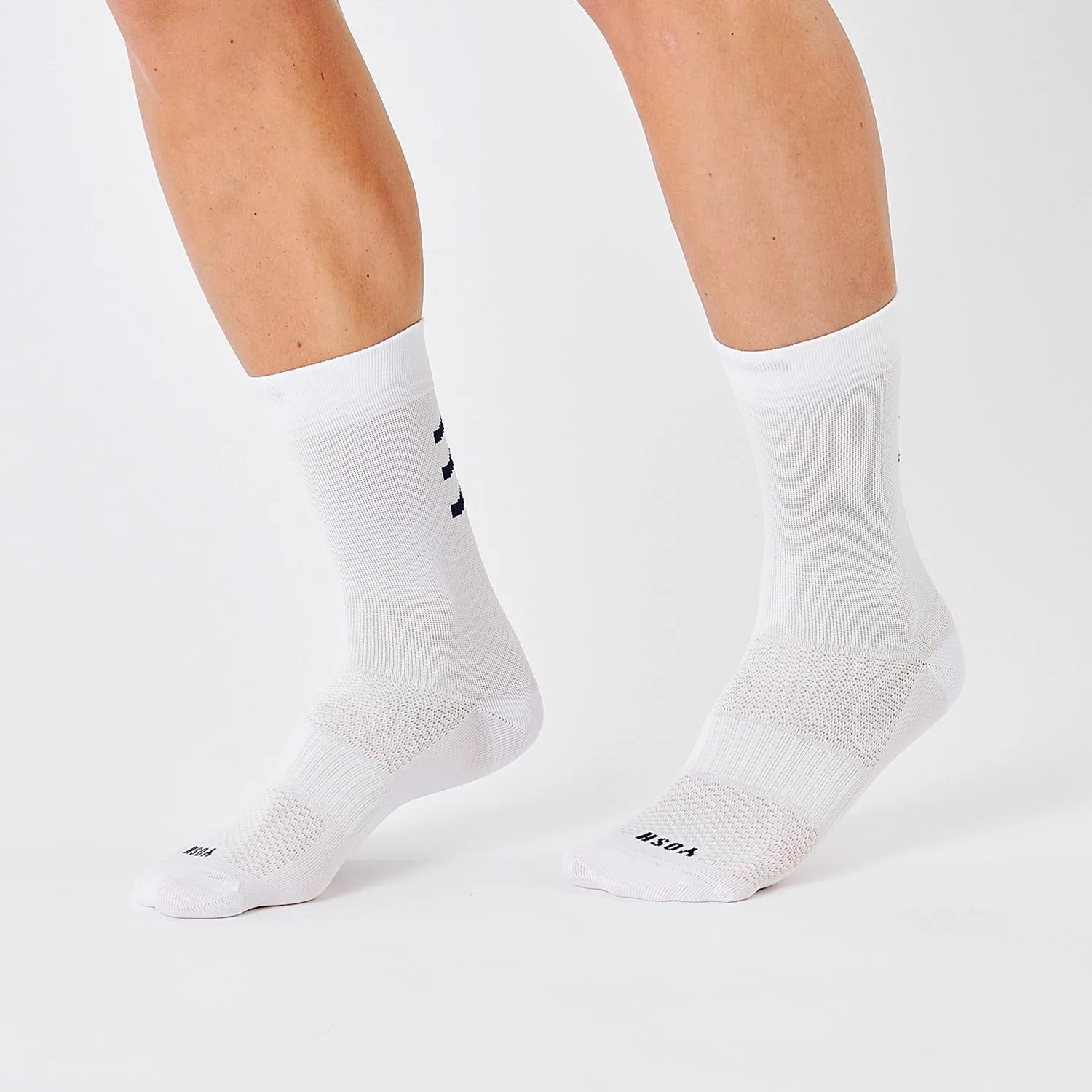 Logo Sock White