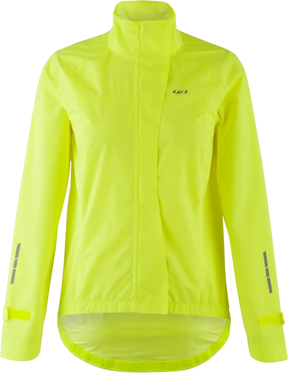 Louis Garneau, Women's Sleet Waterproof Jacket, Bright Yellow, Small