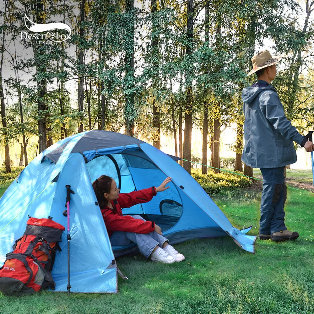 Love Tent Camping Most-wanted Fox Tent Desert Double Aluminum Outdoor Price-slash deal