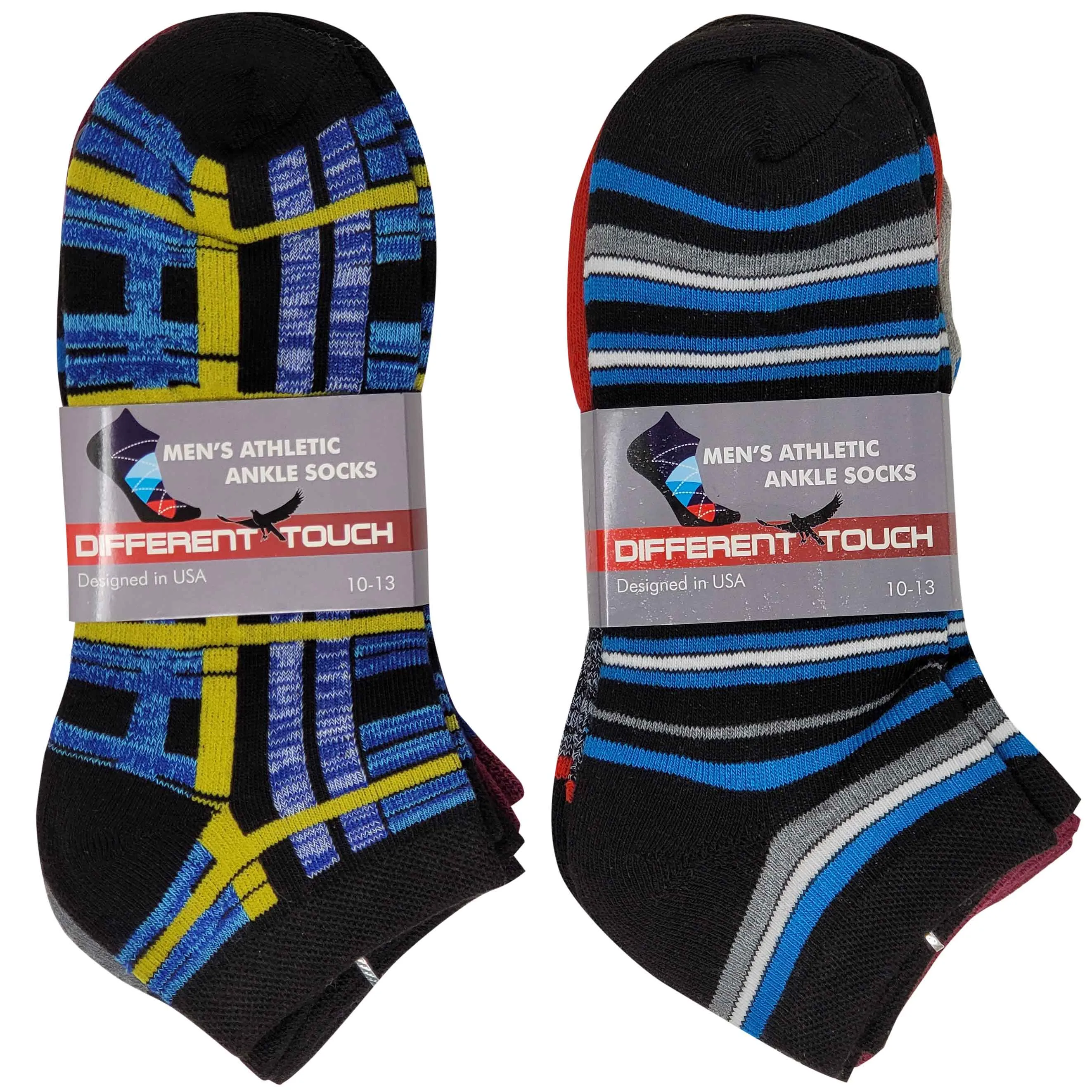 Low Cut Ankle Socks | Cushion Sports Athletic | Men's (6 Pairs)