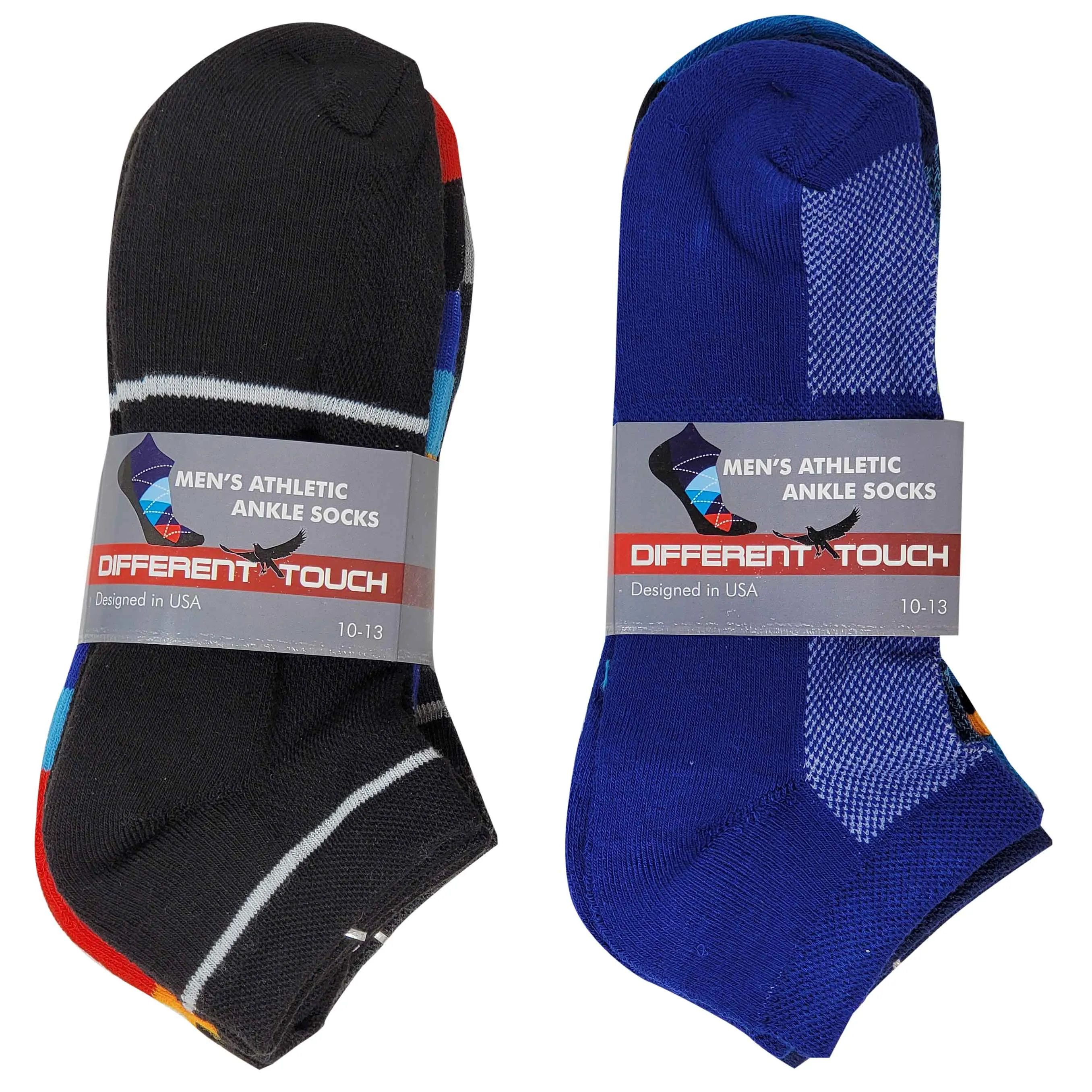 Low Cut Ankle Socks | Cushion Sports Athletic | Men's (6 Pairs)