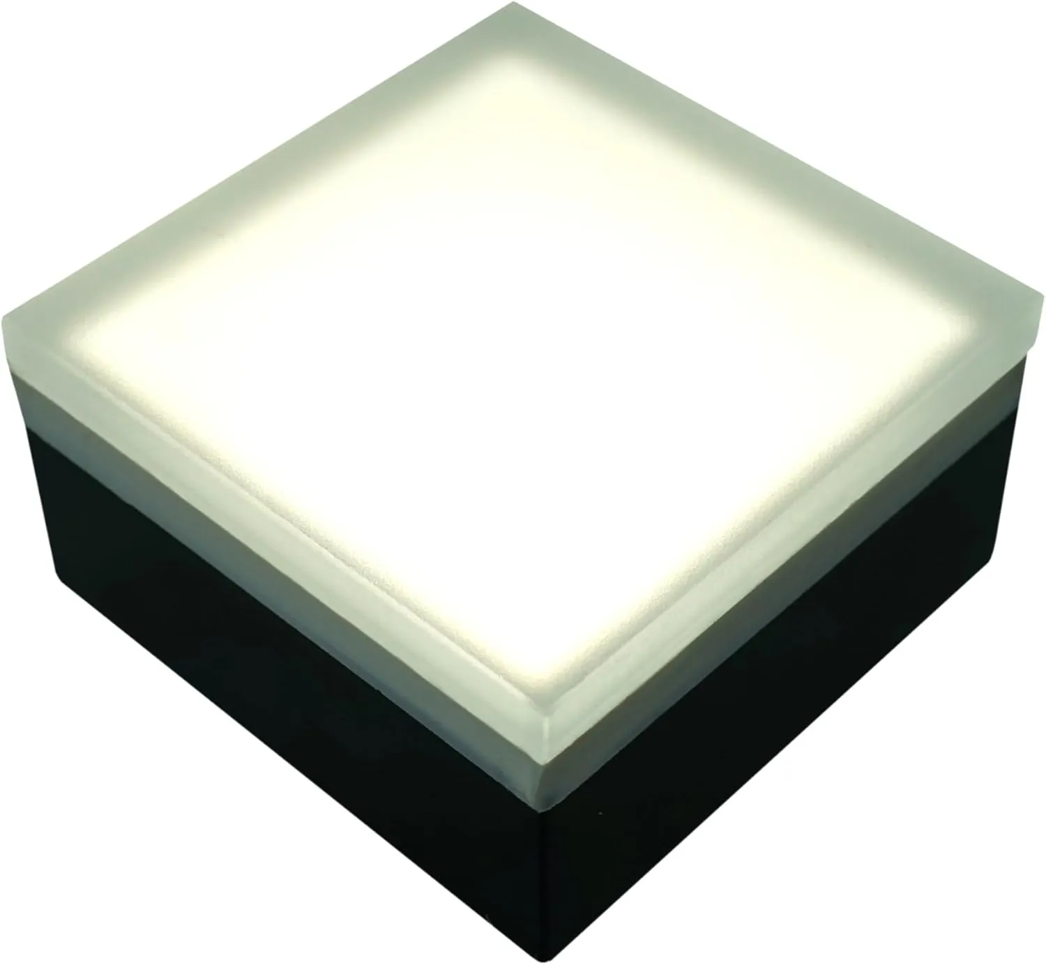 LUMENGY Paver Light 4×4 Inch, Glare-Free 5000K Brick Lighting for Paver Driveways, Pathways, Patios & Garden, 12V Waterproof & Drive-Over Rated