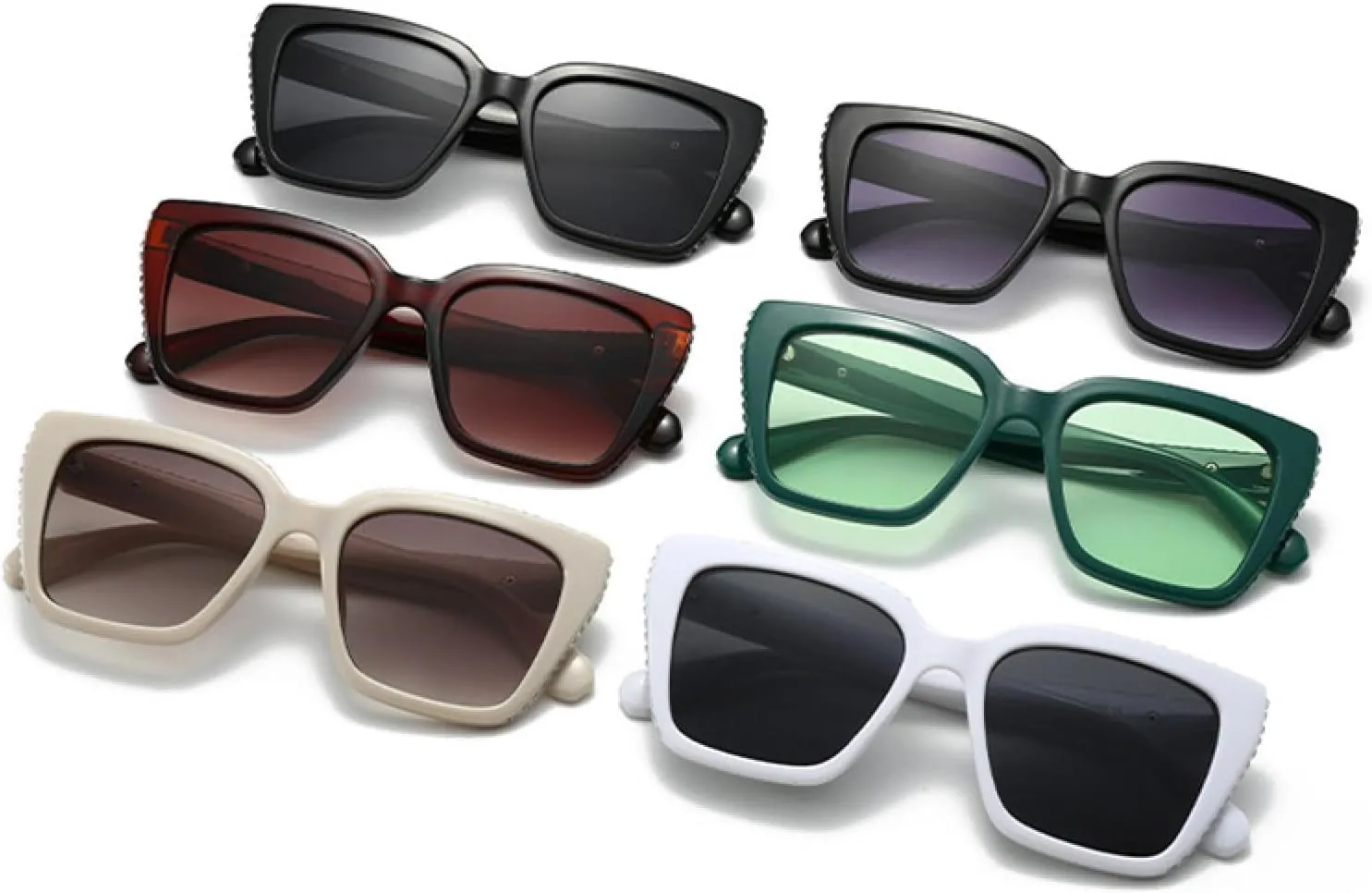 Luxury Diamond Sunglasses Women for Men Fashion Vintage Sun Glasses Popular Punk Uv400 Crystal Shades